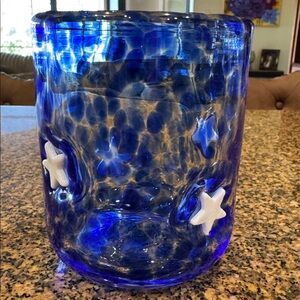 Anthropologie The Icon Confetti Edition Glass Tumbler